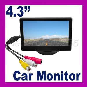 TFT LCD Car Monitor Reverse Rearview Color Camera  