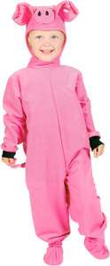 Childs Pig Outfit Boy Or Girls Halloween Costume Sm  