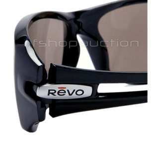 REVO RE 4039 02 RED POINT POLARIZED Cobalt Polished Black Mens 