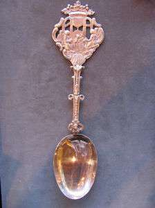 Antique Dutch Silver .833 Apostle Spoon Circa 1900  