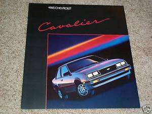 1985 Chevrolet Cavalier Brochure Coupe/Conv./Hatchback  
