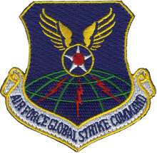 AIR FORCE GLOBAL STRIKE COMMAND USAF AFGSC PATCH  