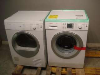 BOSCH 24/24 ELECTRIC WASHER / DRYER SETS WHITE  