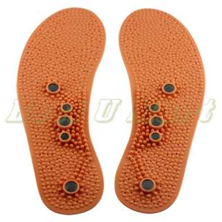 Foot Magnetic Thener Massage Insoles Massage Shoe pads  