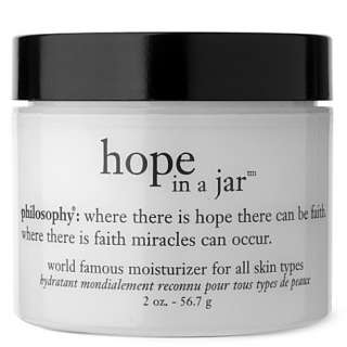 Hope In A Jar moisturiser   PHILOSOPHY   Moisturisers   Anti ageing 