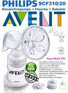 PHILIPS AVENT SCF310/20 Handmilchpumpe / Milchpumpe / Brustpumpe #NEU 