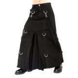 Aderlass Chain Skirt Denim Black von Aderlass
