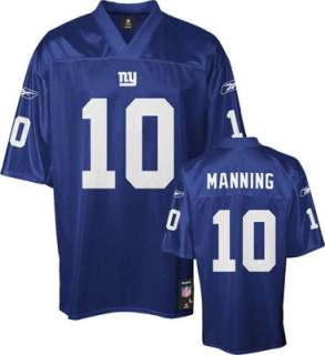 Eli Manning Youth Blue Reebok NFL New York Giants Jersey 