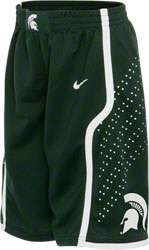 Michigan State Spartans Youth Nike Replica Basketball Shorts 