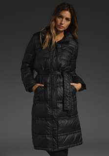 Marc By Marc Jacobs Kent Down Long Puffer in Orcha Black at Revolve 