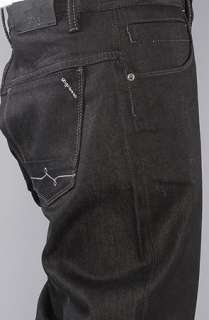 LRG The Off The Line True Straight Jean in Raw Black  Karmaloop 