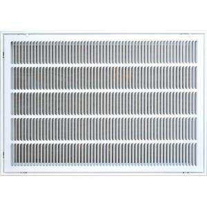 SPEEDI GRILLE 20 in. x 30 in. White Return Air Vent Filter Grille with 