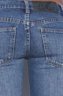 Cheap Monday The Zip Low Jean in USA Blue  Karmaloop   Global 