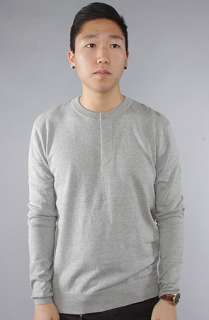 SLVDR The Downing Sweater in Grey  Karmaloop   Global Concrete 