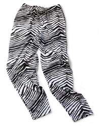 Zubaz Pants Black/White Zubaz Zebra Pants 