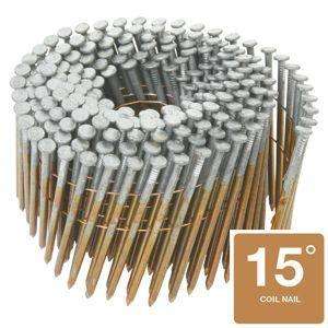 Hitachi 3 1/4 in. x .131 Wire Coil Smooth Hot Dipped Galvanized Round 