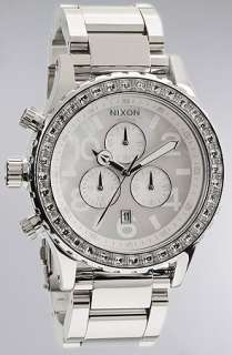 Nixon The 4220 Chrono Watch in Crystal  Karmaloop   Global 