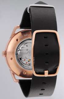 Nixon The Mellor Automatic Watch in Rose Gold Black  Karmaloop 