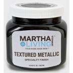 Martha Stewart Living 10 oz. Lampblack   Textured Metallic Paint