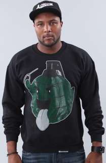 ArtistiCreation The Boogie Grenade CrewneckBlack  Karmaloop 