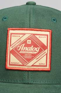 Analog The Flexfit Trademark Cap in Dark Green  Karmaloop 