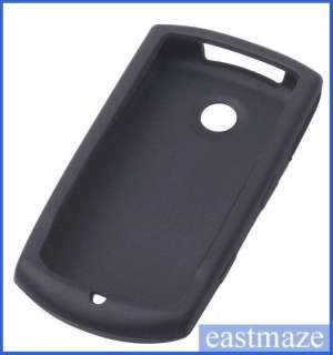   Silicone Case Skin Cover for Samsung GT S5620 / S5628 Monte (Black