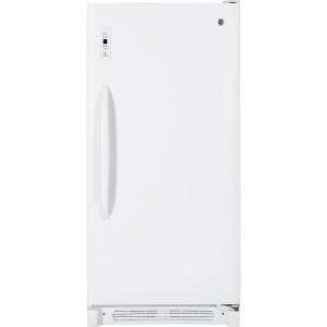 GE 13.7 cu. ft. Frost Free Upright Freezer in White FUF14DVRWW at The 