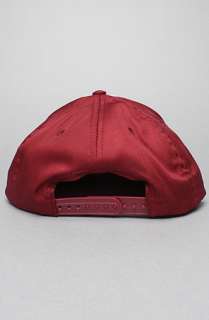 Obey The Genuine Article Snapback Hat in Maroon  Karmaloop 
