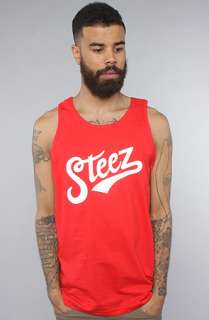 Primitive The Steez Tank in Red  Karmaloop   Global Concrete 