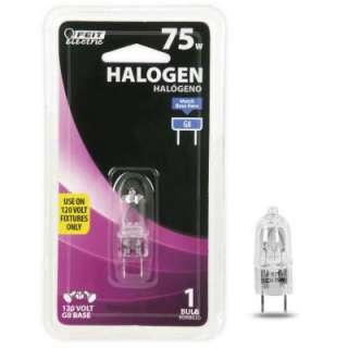 Feit Electric 75 Watt G8 Halogen Light Bulb BPQ75/G8 