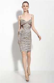 Just Cavalli Cheetah Print Bustier Dress Sz 6 / 42  