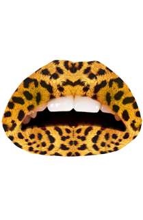 Violent Lips The Leopard Lip Tattoo  Karmaloop   Global Concrete 