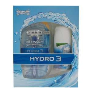 Wilkinson Hydro3 Geschenkset klein (1 Apparat inkl. 2 Klingen + Hydro 