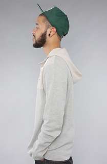 ORISUE The Croft Henley Hoody in Heather Grey  Karmaloop   Global 