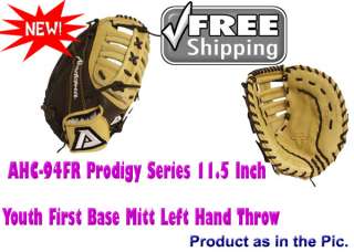 AHC 94FR Prodigy Series 11.5 Inch Youth First Base Mitt Left Hand 