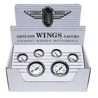 Stewart Warner 82224 Gauge Kit Wings Speedometer  