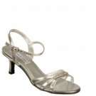 Womens   Dress Shoes   Prom & Homecoming   Wide Width   Silver  Shoes 