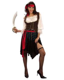Damen Kostüm Piratin, Einheitsgr.  Piratenkostüm Lady   