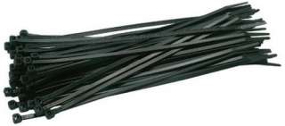 50 Stk. Kabelbinder schwarz Kabelhalter Kabel 4,7x250mm  