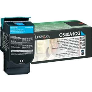 Lexmark C540A1CG Return Program Cyan Toner Cartridge   1,000 YD at 