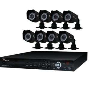 Night Owl K 88500 C Video Security Kit   8 Channel, DVR, 500GB HDD, 8 