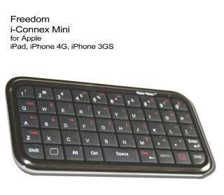 MINI Bluetooth Tastatur für Apple iPad, iPhone 4G, iPhone 3GS, iPod 