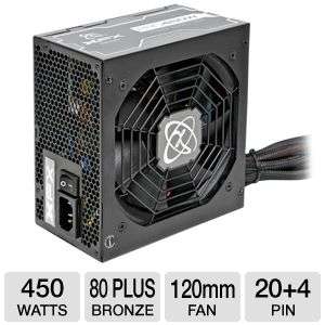 XFX P1 450S X2B9 Core Edition Power Supply   450W, 80 Plus Bronze 