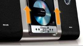 Philips DCM 278 Kompaktanlage (CD Player, UKW Tuner, Apple iPod Dock)