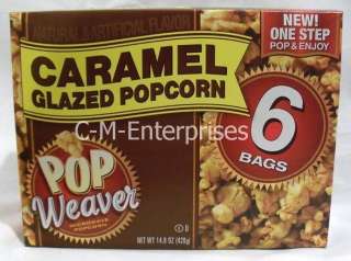 Pop Weaver One Step Caramel Glazed Popcorn 14.8 oz  