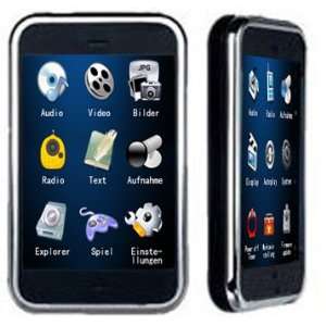 MaryCom 8MusiX V20  MP4 Video Player 2.8 Touchscreen in schwarz 