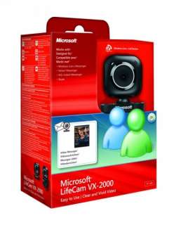 Microsoft LifeCam VX 2000 VX2000 USB HD WEB CAM Webcam WINDOWS LIVE 