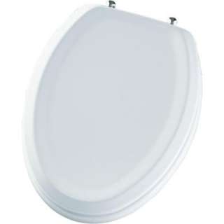 BEMIS Elongated Closed Front Toilet Seat in White 1525NI 000 at The 