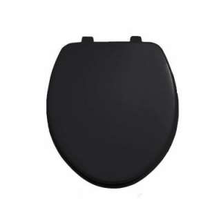   Round Closed Front Toilet Seat in Black 5308.014.178 