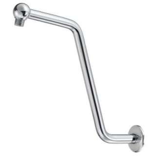 Pegasus S Style Extension Brass Shower Arm with Flange in Polished 